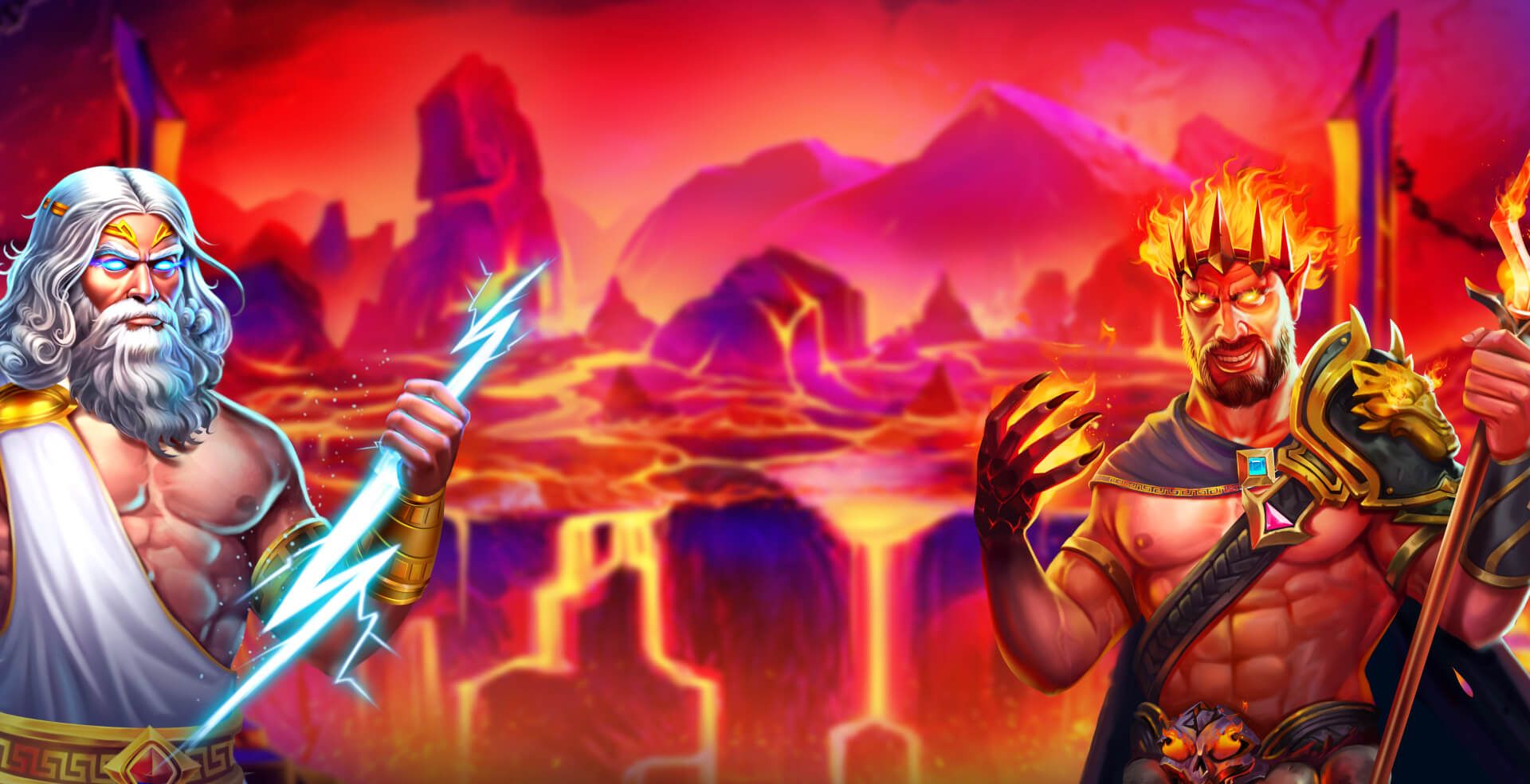 Zeus vs Hades Gods of War